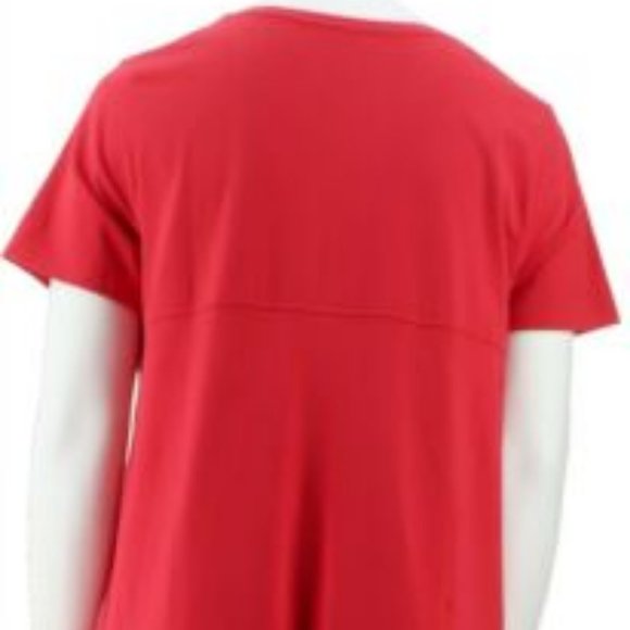 NWT DENIM & CO. V-NECK EMPIRE WAIST MAXI DRESS XS - Picture 6 of 10